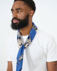 One Ear Brand Sincerity Bandanna - Azure