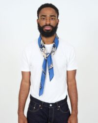 One Ear Brand Sincerity Bandanna - Azure