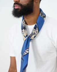 One Ear Brand Sincerity Bandanna - Azure