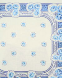 The Two Ears Brand Poem Bandanna - Lancaster Blue