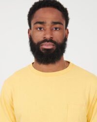 Riding High Standard Pack Pocket Tee - Smoke Yellow