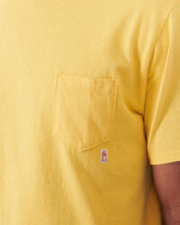 Riding High Standard Pack Pocket Tee - Smoke Yellow