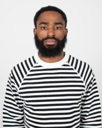 Jackman Dotsume Long Sleeve Border Shirt - Off White/Black