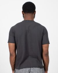 Loop & Weft Dual Layer Raw Edge Crewneck Antique Black