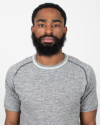 Loop & Weft Freedom Short Sleeve Crewneck - Deep Grey