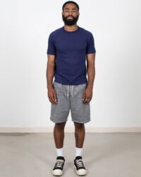 Loop & Weft Freedom Short Sleeve Crewneck - French Navy Blue