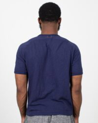 Loop & Weft Freedom Short Sleeve Crewneck - French Navy Blue