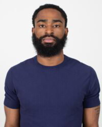 Loop & Weft Ribbed Military Crewneck - French Navy Blue
