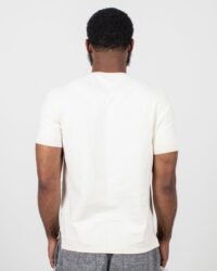 Loop & Weft Ribbed Military Henley - Vintage Ivory
