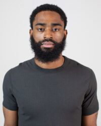Loop & Weft Ribbed Military Crewneck - Antique Black