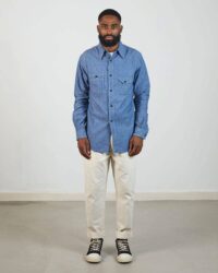 Papa Nui Beach Head Chambray Shirt - Indigo