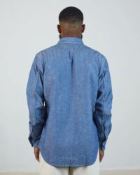 Papa Nui Beach Head Chambray Shirt - Indigo