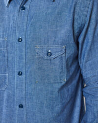 Papa Nui Beach Head Chambray Shirt - Indigo