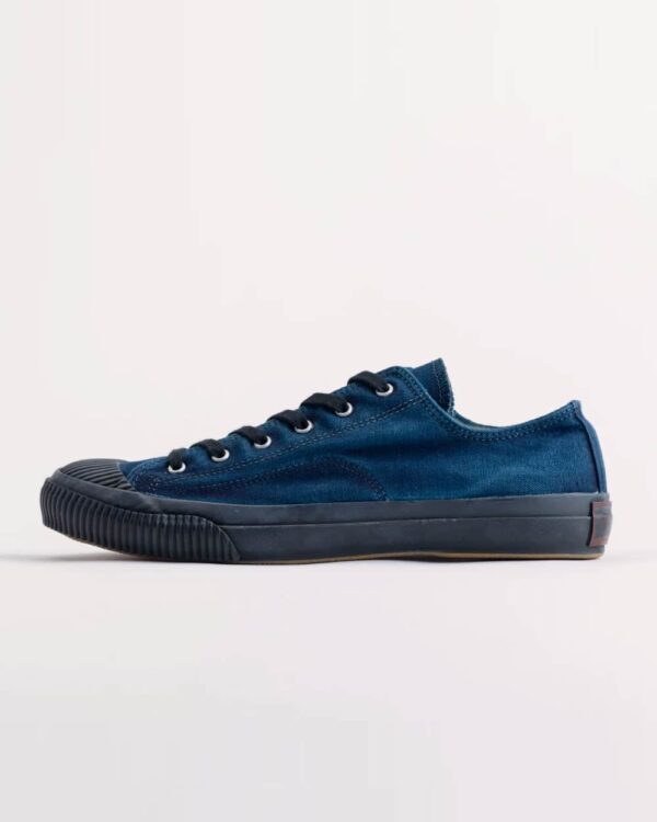 PRAS Shellcap Low Sneakers - Indigo Hand Dyed