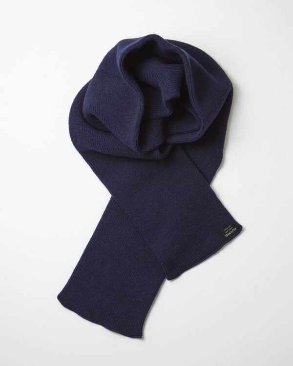 RoToTo Sock Stole Scarf - Navy