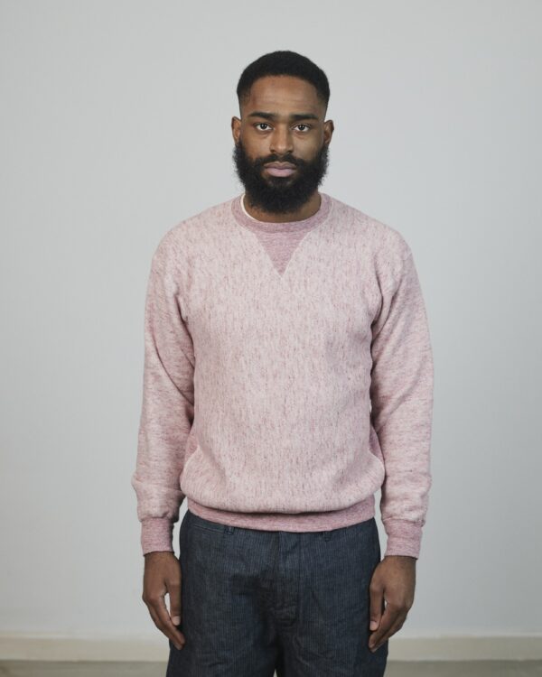 Loop & Weft Big Fleece Sweatshirt - Cherry