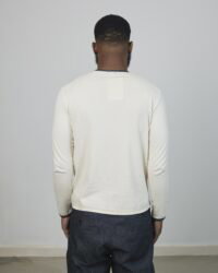 Loop & Weft Recycled Crewneck - Ivory Two Tone