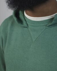 Loop & Weft Tompkins Knit Hoodie - Green