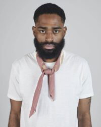 One Ear Brand Soiree Bandanna - Rose Petale