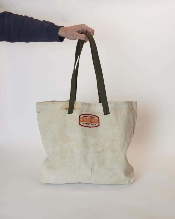 Red Rabbit Trading Co. Retro Paint Canvas Tote