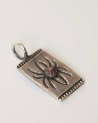 Red Rabbit Trading Co. Sterling & Copper Dog Tag Pendant