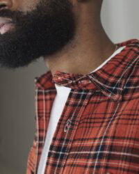 The Strike Gold SG2202 Brushed Check Work Shirt - Orange