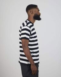 The Rite Stuff Border Stripe Tee - Black/White