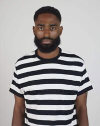 The Rite Stuff Border Stripe Tee - Black/White
