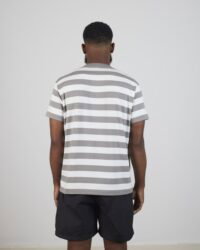 The Rite Stuff Border Stripe Tee - Grey/White