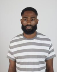 The Rite Stuff Border Stripe Tee - Grey/White