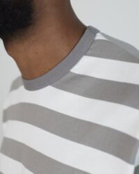 The Rite Stuff Border Stripe Tee - Grey/White