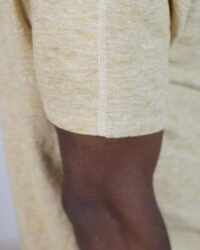 Loop & Weft Slub Cotton Crewneck - Old Mustard