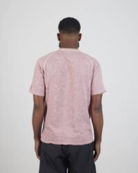 Loop & Weft Slub Cotton Crewneck - Red Cherry