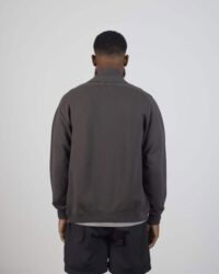 Loop & Weft Pile Shawl Collar Cardigan - Black