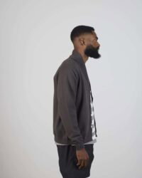 Loop & Weft Pile Shawl Collar Cardigan - Black