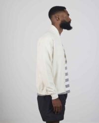 Loop & Weft Pile Shawl Collar Cardigan - Ivory
