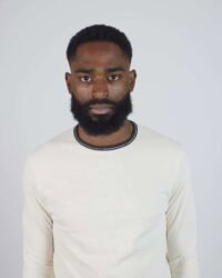Loop & Weft Recycled LS Crewneck - Ivory 2Tone