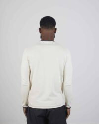 Loop & Weft Recycled LS Crewneck - Ivory 2Tone