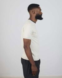 Loop & Weft Recycled SS Crewneck - Ivory 2Tone