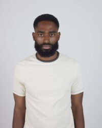 Loop & Weft Recycled SS Crewneck - Ivory 2Tone