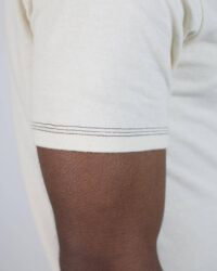 Loop & Weft Recycled SS Crewneck - Ivory 2Tone
