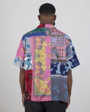 One Ear Brand Patchwork Hawaiian Shirt
