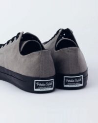 PRAS Shellcap Low Sneakers - Grey Vegan Suede/Black