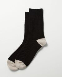 Recycled Cotton Wool Daily 3 Pack Socks - Black/Gray