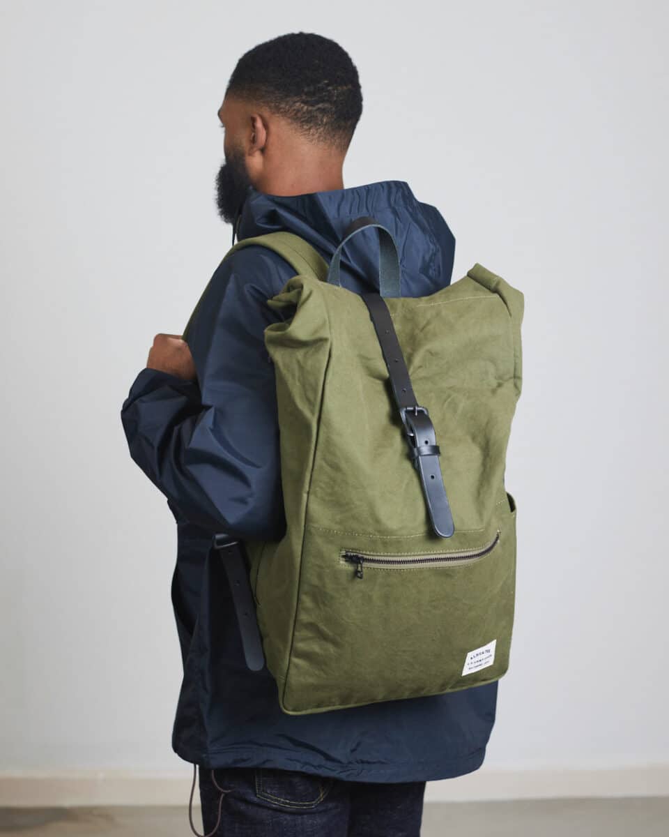Alberton Japan Roll Backpack - Olive