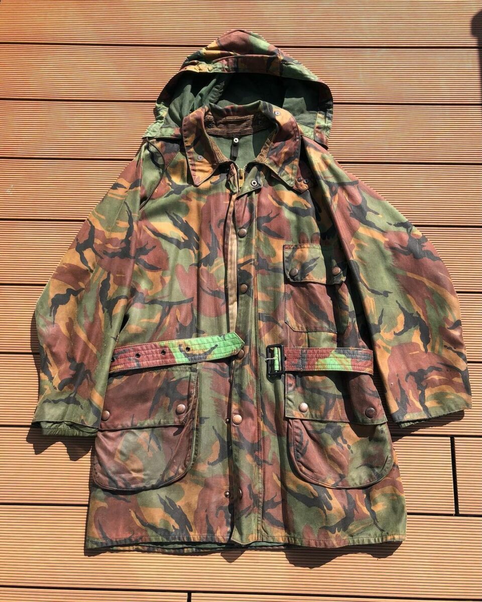 1983 Barbour DPM camo jacket