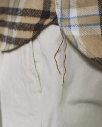 Seuvas Flannel Work Shirt - Beige
