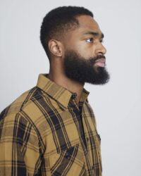 Seuvas Twill Check Work Shirt - Mustard