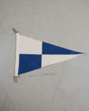 Slightly Choppy Navy Check Flag