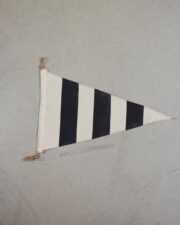 Slightly Choppy Stripe Flag - Black